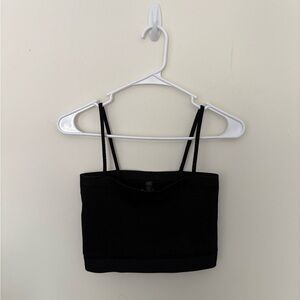 Urban Outfitters Out from Under black ribbed crop top